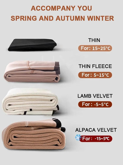 Womens High Waist Seamless Fleece Leggings For Winter Warmth And Comfort 3