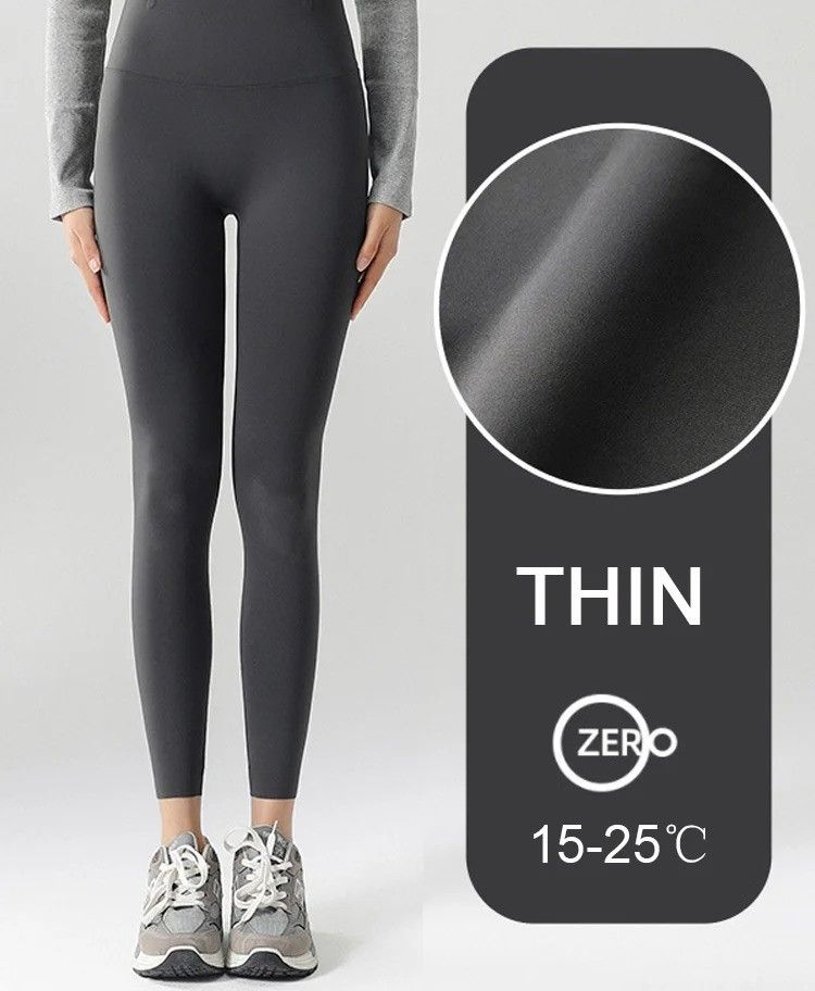 Womens High Waist Seamless Fleece Leggings For Winter Warmth And Comfort 13