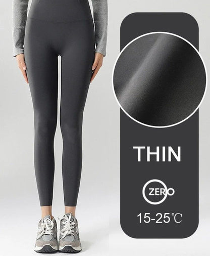 Womens High Waist Seamless Fleece Leggings For Winter Warmth And Comfort 13