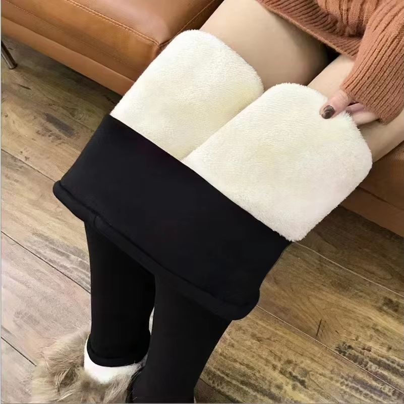 UltraSoft HighWaist Fleece Leggings  Warm Velvet Winter Tights For Women 9