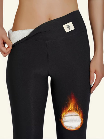 UltraSoft HighWaist Fleece Leggings  Warm Velvet Winter Tights For Women 1