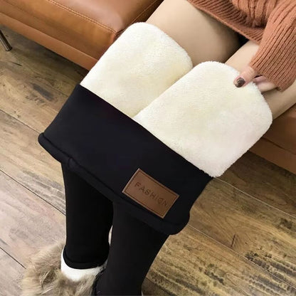 UltraSoft HighWaist Fleece Leggings  Warm Velvet Winter Tights For Women 7