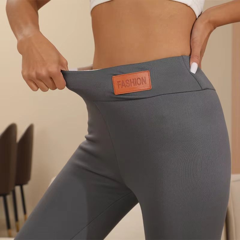 UltraSoft HighWaist Fleece Leggings  Warm Velvet Winter Tights For Women 8
