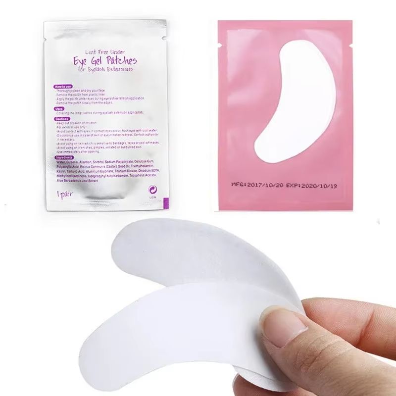 BulkPro 100Pair UnderEye Gel Pads  Premium Isolation Eye Patches For Lash Extensions 3
