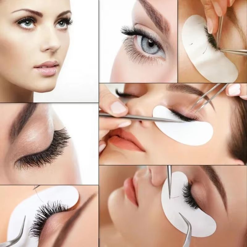 BulkPro 100Pair UnderEye Gel Pads  Premium Isolation Eye Patches For Lash Extensions 5