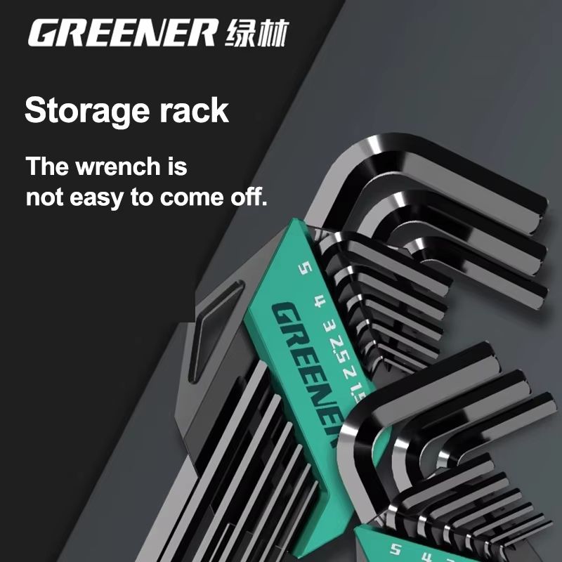 Universal Rainbow Hex Wrench Set  ShortArm Multifunctional Allen Wrench Kit For Home  Auto 4