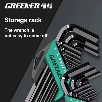Universal Rainbow Hex Wrench Set  ShortArm Multifunctional Allen Wrench Kit For Home  Auto 4