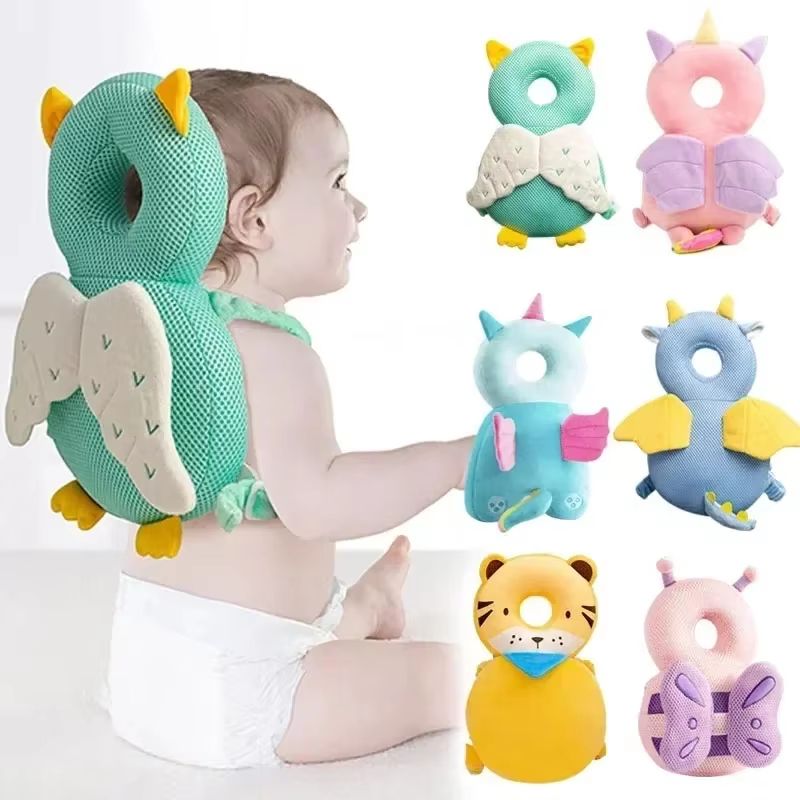 SafeTumble Toddler Head Protector Cushion – Adjustable U-Shape Safety Pad for 1-3 Year-Olds