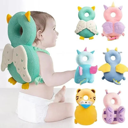 SafeTumble Toddler Head Protector Cushion – Adjustable U-Shape Safety Pad for 1-3 Year-Olds