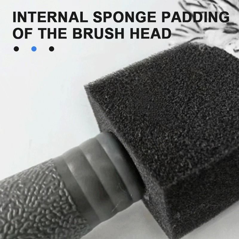 Car Wheel And Tire Cleaning Brush For Easy Detailing And Dust Removal 3