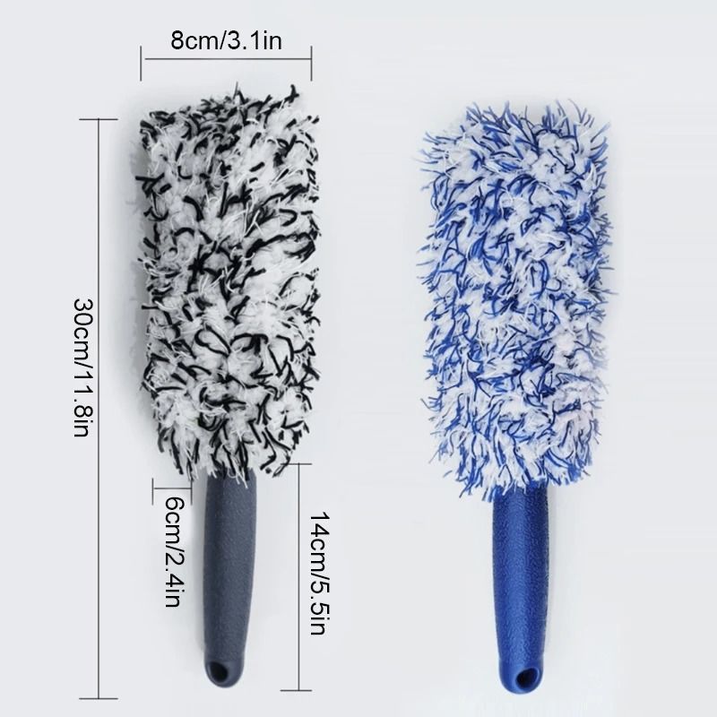 Car Wheel And Tire Cleaning Brush For Easy Detailing And Dust Removal 5