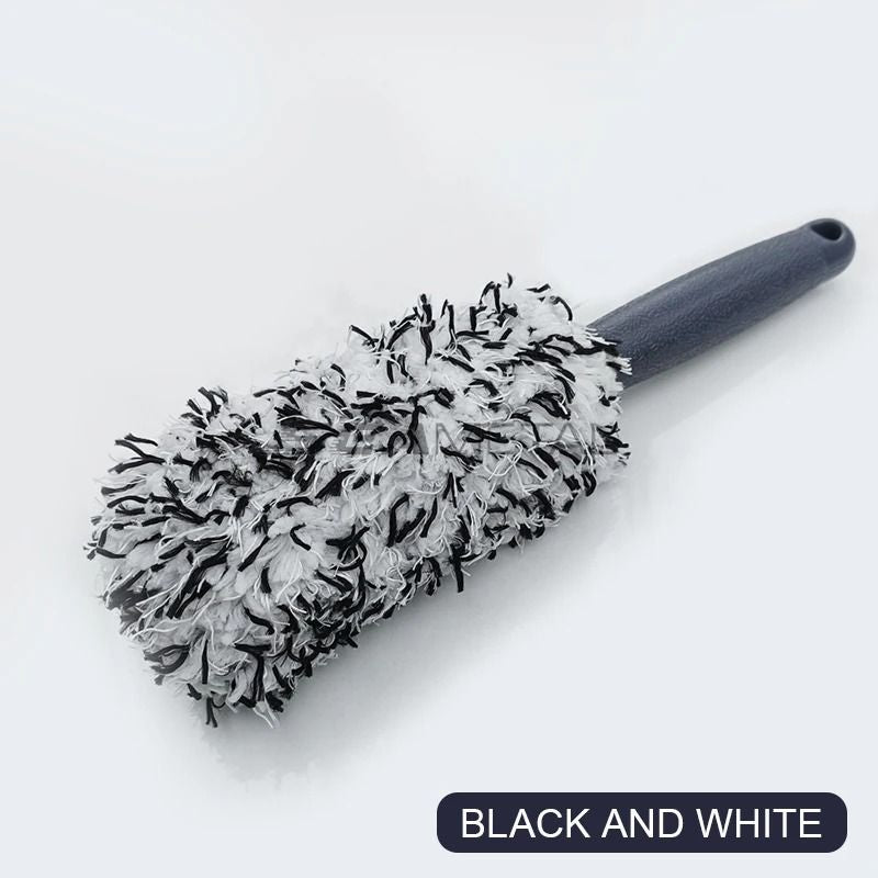 Car Wheel And Tire Cleaning Brush For Easy Detailing And Dust Removal 7