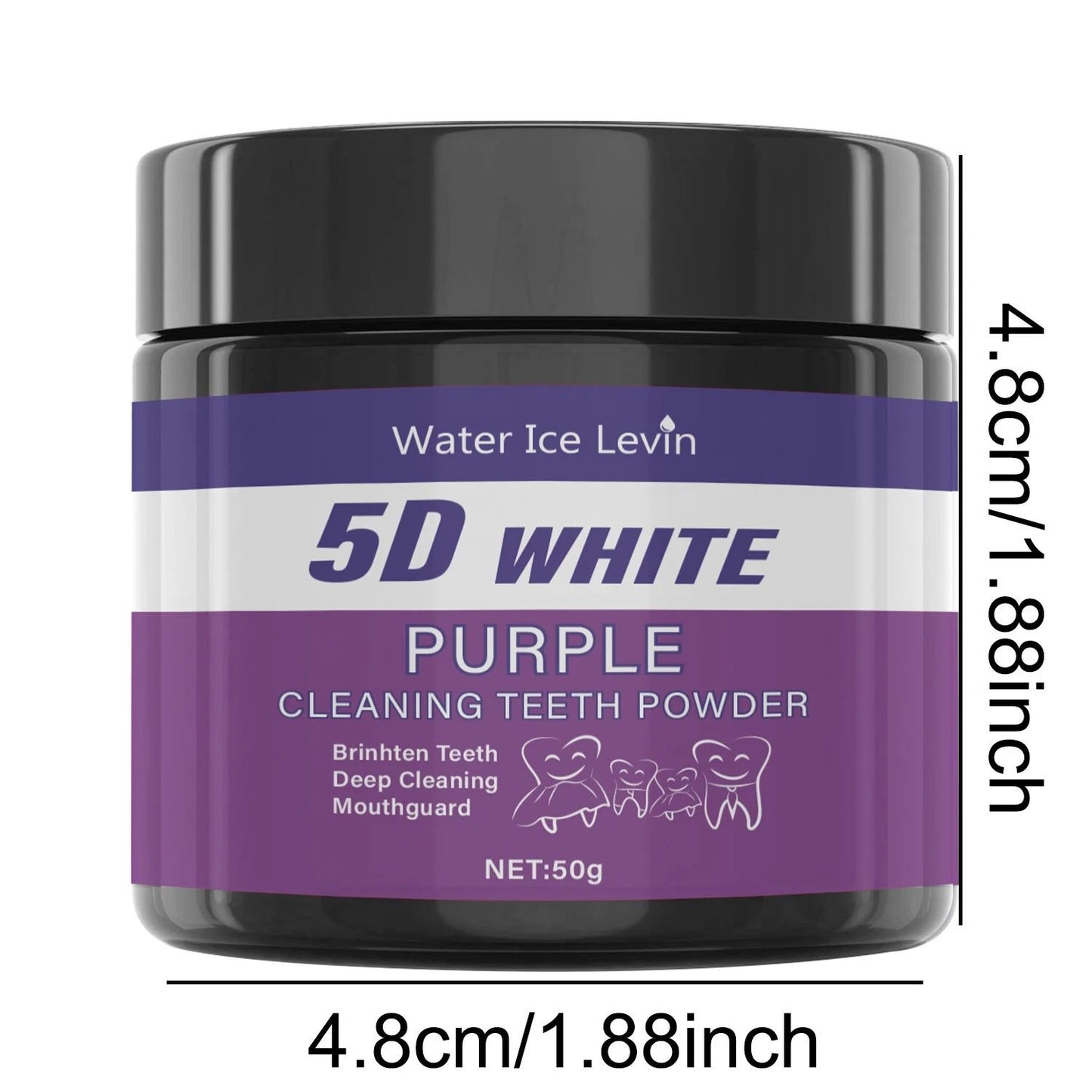Purple Teeth Cleaning And Whitening Powder For Deep Stain Removal 2