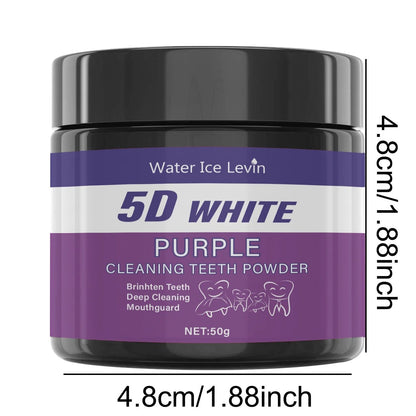 Purple Teeth Cleaning And Whitening Powder For Deep Stain Removal 2