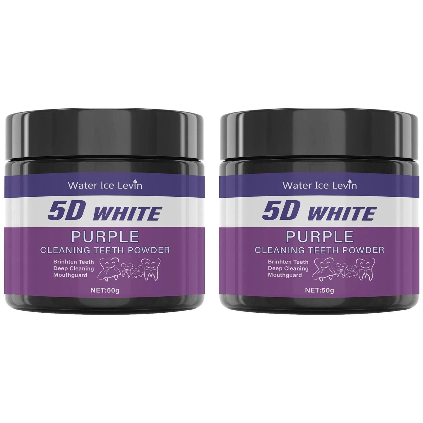Purple Teeth Cleaning And Whitening Powder For Deep Stain Removal 6