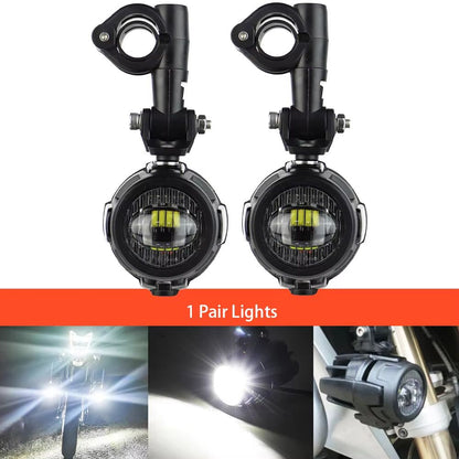 ProBeam 40W LED Auxiliary Fog  Spot Light  Universal Motorcycle Driving Lamp For BMW R1200GS F800GS 6