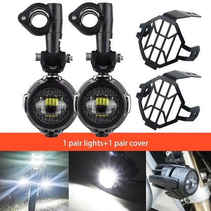 ProBeam 40W LED Auxiliary Fog  Spot Light  Universal Motorcycle Driving Lamp For BMW R1200GS F800GS 11
