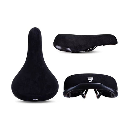 Funsea Bicycle Saddle Wheelie  FlanneletteCovered 8 Mm Rail Bike Seat With Embroidered Logo 6