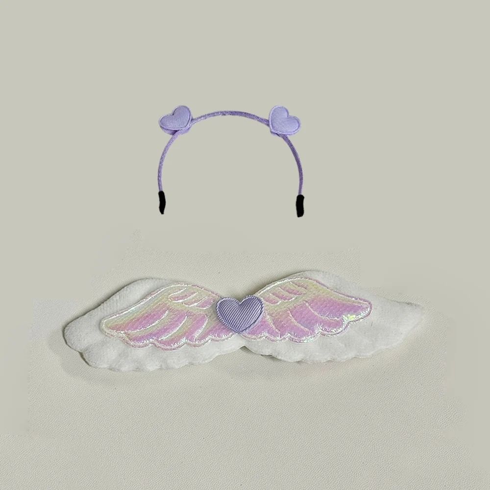 Cute Doll Clothes And Wing Headband Set For Labubu 30 Figures 12