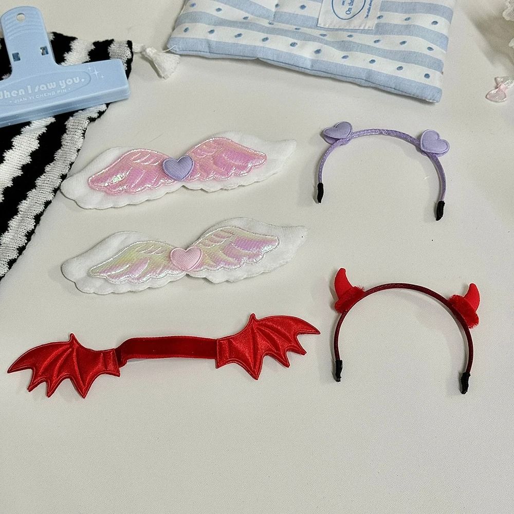 Cute Doll Clothes And Wing Headband Set For Labubu 30 Figures 4