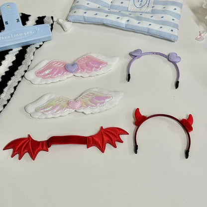 Cute Doll Clothes And Wing Headband Set For Labubu 30 Figures 4