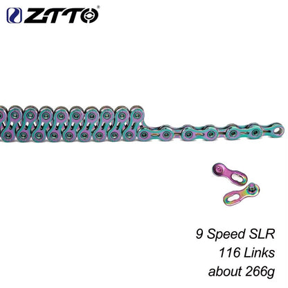 ZTTO ColourMax Universal Bike Chain  High Quality Durable Chain For 8  9  10  11  12 Speed Bikes 11