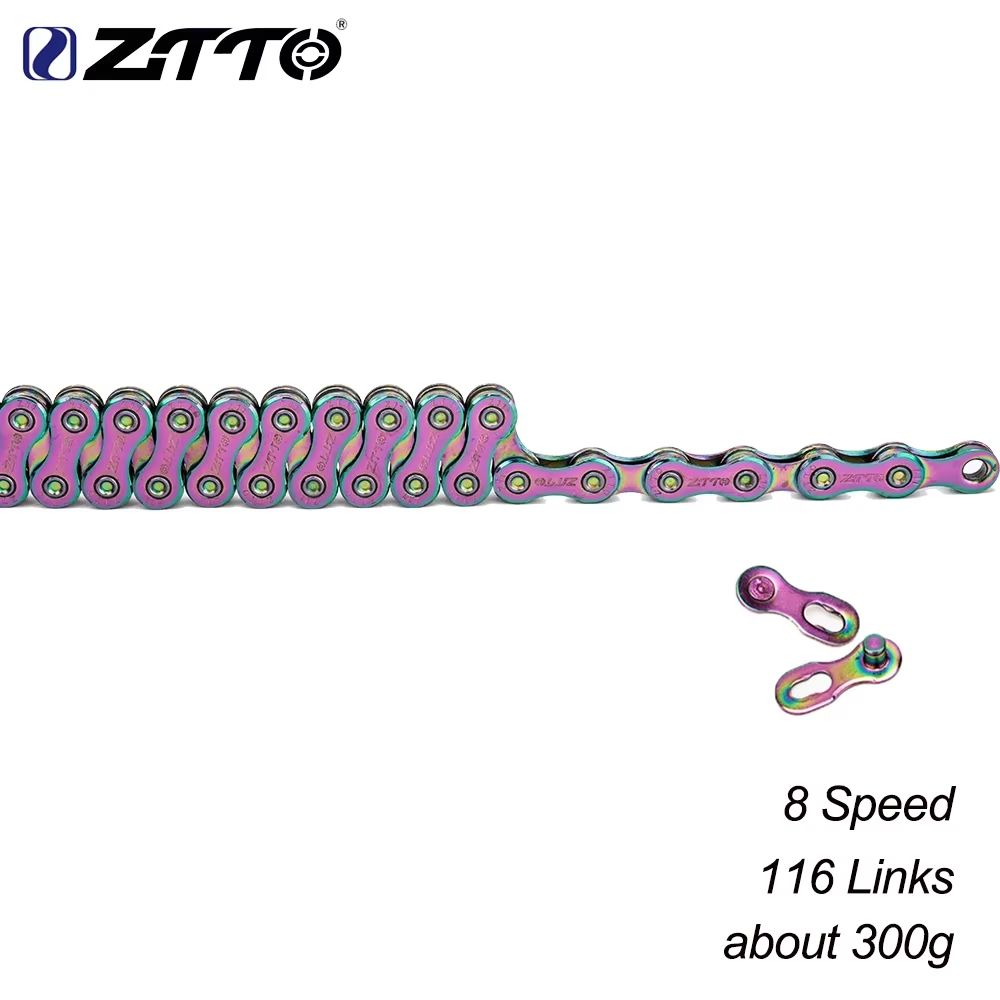 ZTTO ColourMax Universal Bike Chain  High Quality Durable Chain For 8  9  10  11  12 Speed Bikes 7