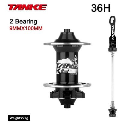 Universal TANKE 120 Click Hub  FrontRear 3236Hole Disc Brake MTB Hub For 812 Speed 6