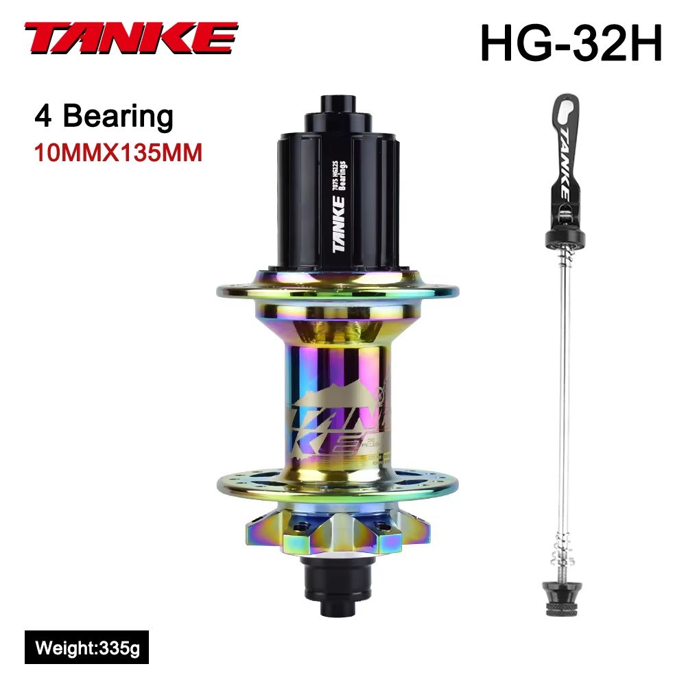 Universal TANKE 120 Click Hub  FrontRear 3236Hole Disc Brake MTB Hub For 812 Speed 11