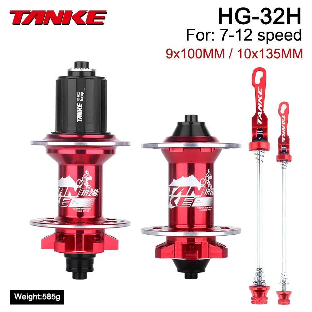 Universal TANKE 120 Click Hub  FrontRear 3236Hole Disc Brake MTB Hub For 812 Speed 18