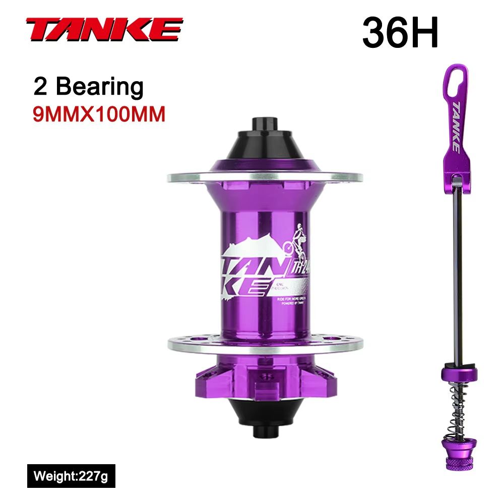 Universal TANKE 120 Click Hub  FrontRear 3236Hole Disc Brake MTB Hub For 812 Speed 27