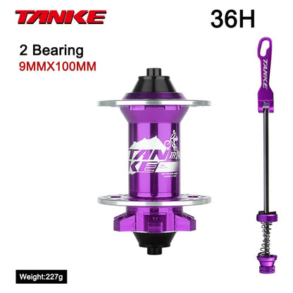 Universal TANKE 120 Click Hub  FrontRear 3236Hole Disc Brake MTB Hub For 812 Speed 27