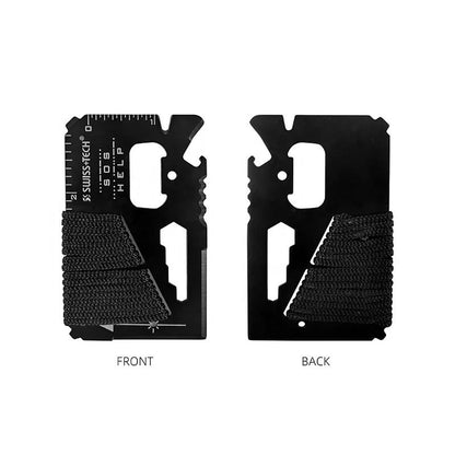 Stainless Steel Emergency Credit Card Multitool Pocket Knife For Outdoor Camping Hiking Survival 6