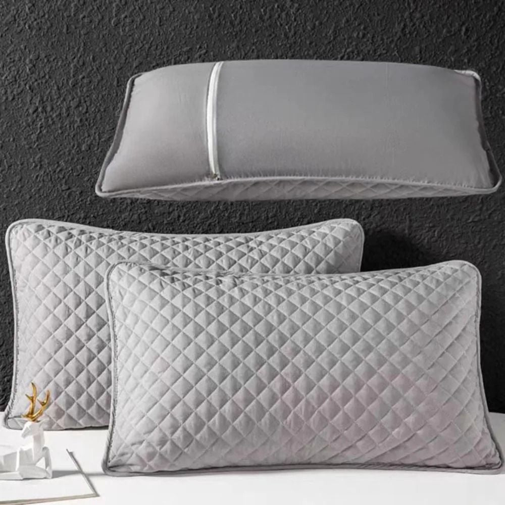 Comfortable Cotton Pillow Cover With Waterproof And Anti Mite Protection 8