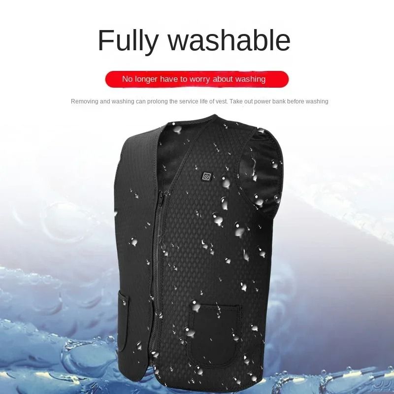 Smart Heated Winter Vest With Adjustable Thermal Zones For Men And Women 4