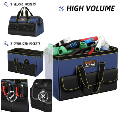Heavy Duty Multifunctional Tool Bag Waterproof Oxford Electrician Organizer 2