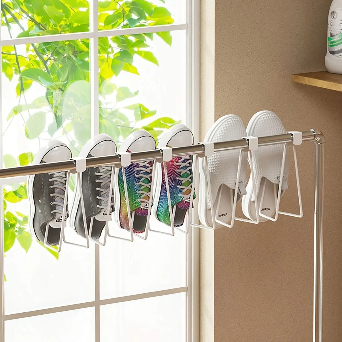 Wall Mount Toilet Paper Holder With No Drill Easy Installation 4