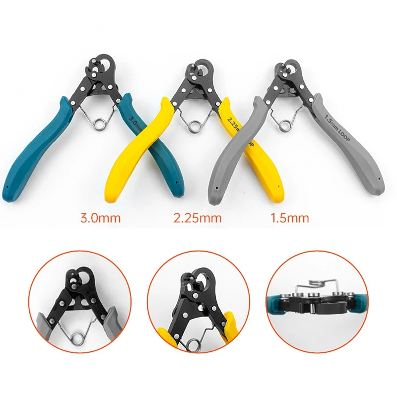Round Nose Pliers for Wire Ring Wrapping, Wire Rolling Plier Jewelry Making Tool, Wire Winding Bending Repair