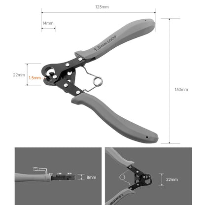 Round Nose Pliers For Wire Ring Wrapping Wire Rolling Plier Jewelry Making Tool Wire Winding Bendin 3