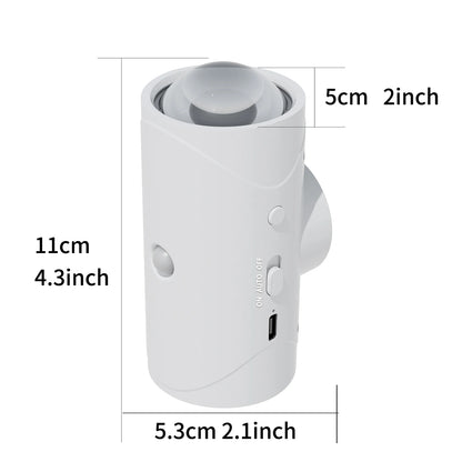 Modern LED Wall Light, with Motion Sensor, Rechargeable RGB Color Changing Night Light, for Stairs, Porch