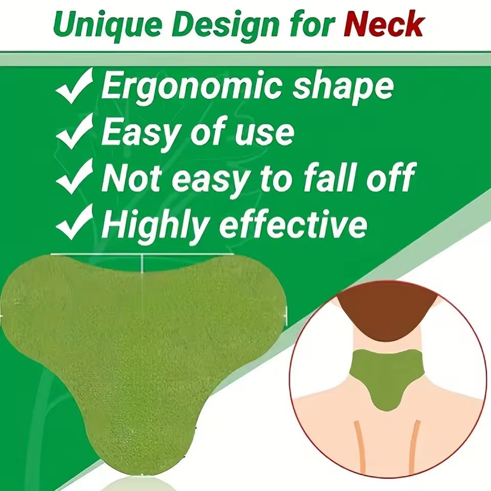 Mugwort Self Heating Care Patch For Neck Back Knees Non Woven Acupuncture Heat Patches Winter Pain  2