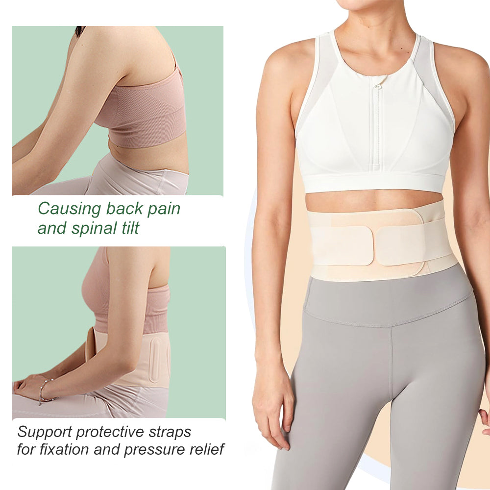 Lumbar Support Belt For Men And Women Waist Support For Lower Back Pain Relief Lightweight Thin Bac 2