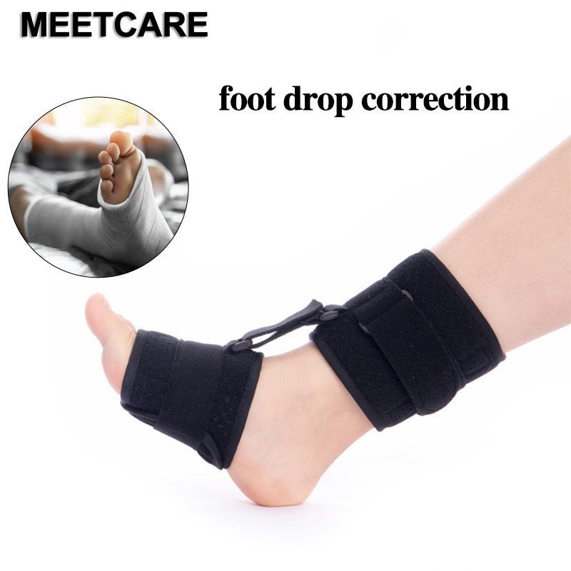 Adjustable Drop Foot Orthosis Stabilizer, Plantar Fasciitis Dorsal Night and Day Splint, Orthotic Brace Support