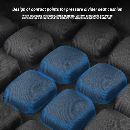 Motorcycle Comfort Gel Seat Cushion, Universal Anti Slip Seat Pad, Motorbike Pressure Relief Ride Cover for Long Rides