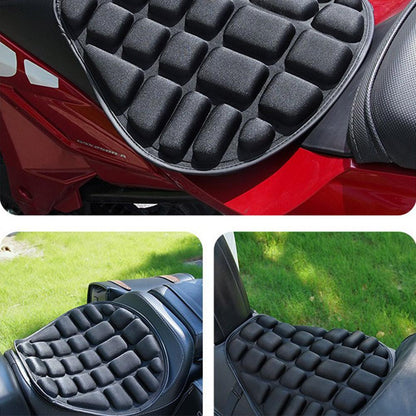 Motorcycle Comfort Gel Seat Cushion, Universal Anti Slip Seat Pad, Motorbike Pressure Relief Ride Cover for Long Rides