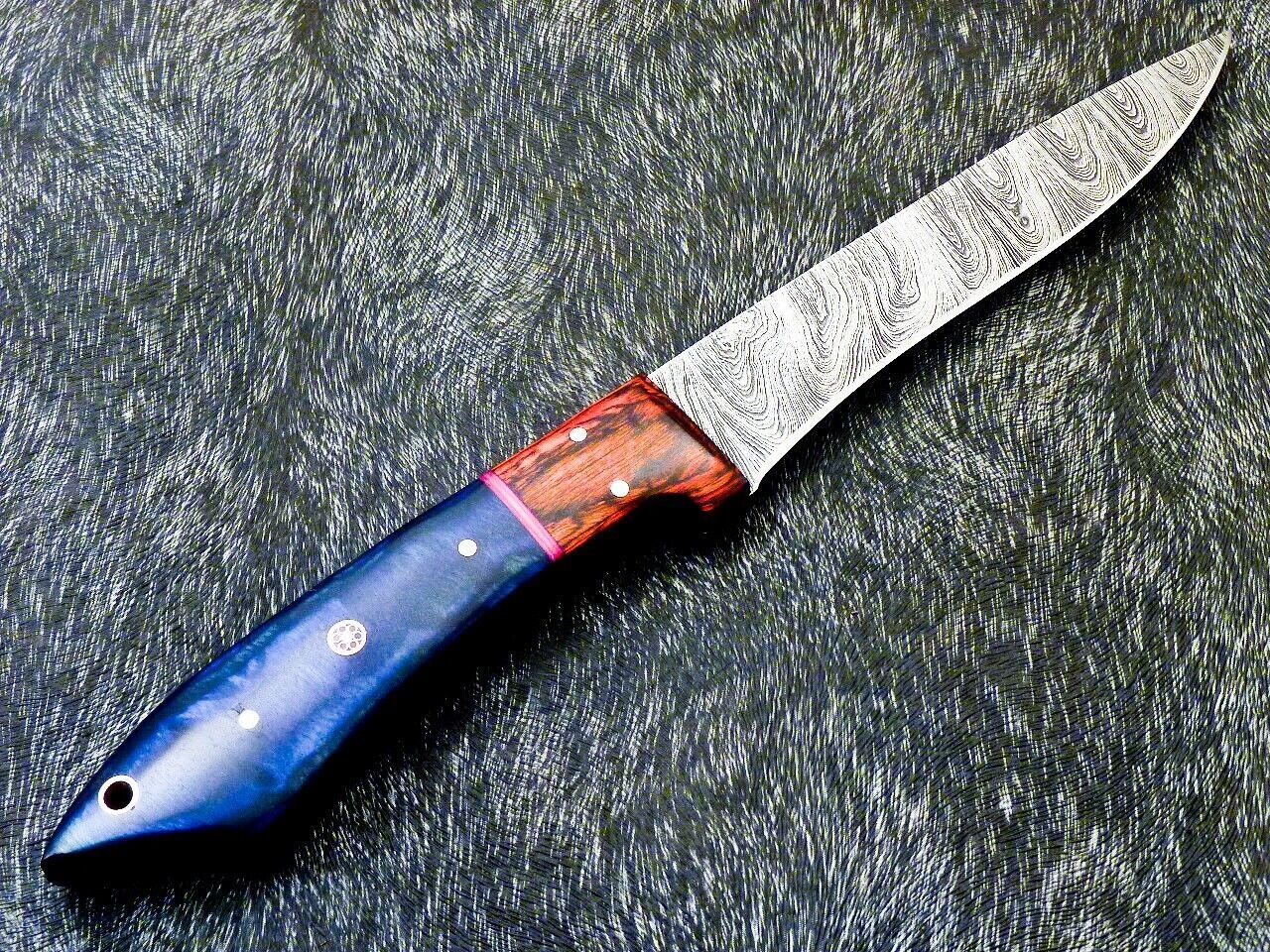 Authentic Damascus Steel Chef Knife  Hand Forged 384Layer Blade With Ergonomic Handle 1