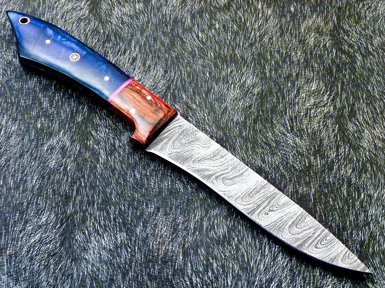 Authentic Damascus Steel Chef Knife  Hand Forged 384Layer Blade With Ergonomic Handle 2