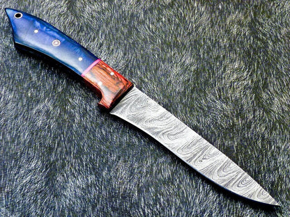 Authentic Damascus Steel Chef Knife  Hand Forged 384Layer Blade With Ergonomic Handle 2