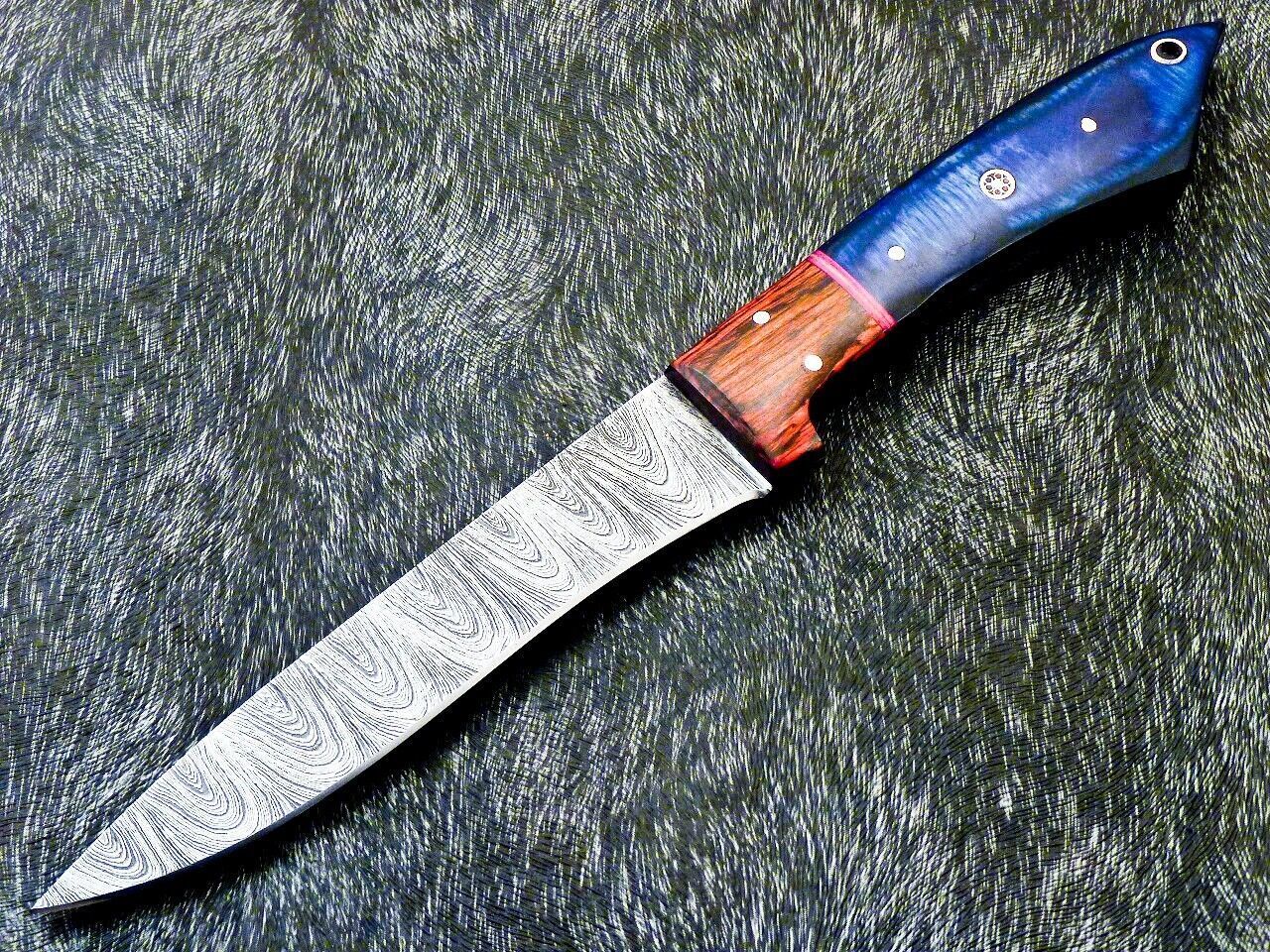 Authentic Damascus Steel Chef Knife  Hand Forged 384Layer Blade With Ergonomic Handle 3