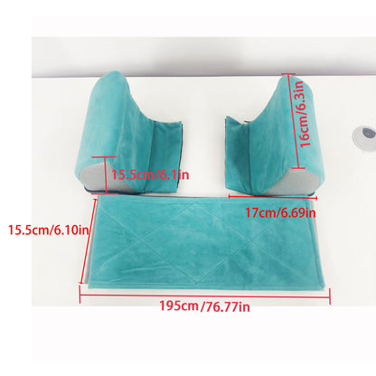 Anti-Side Pillow Cushion for Elderly, Adjustable Wheelchair Cushion, Back Support Cushion for Comfortable Sitting